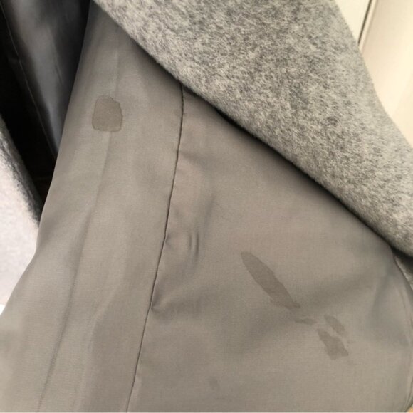 Talbots Wool Cashmere Longline Double Breasted Coat - Picture 11 of 16